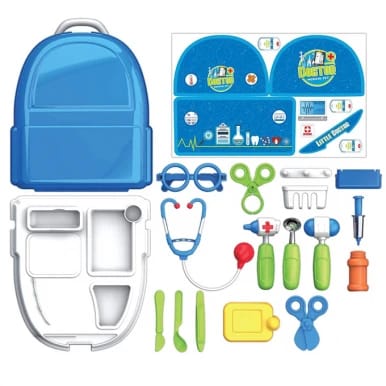 Doctor Medical Backpack Toy Set – Role Play Kit for Kids