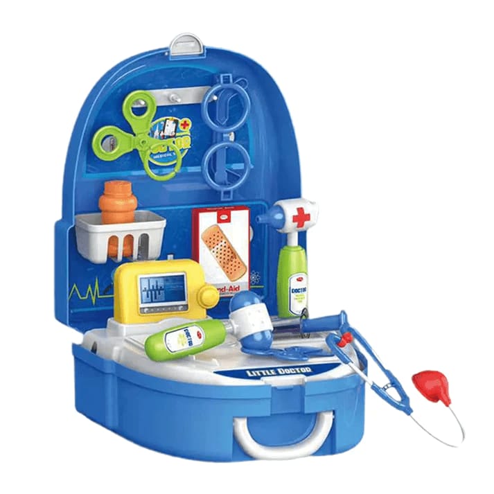 Doctor Medical Backpack Toy Set – Role Play Kit for Kids