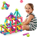Magnetic Construction Building Blocks Set – STEM Toy for Kids (25 & 64 PCS)
