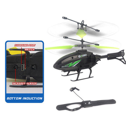 Remote Control Helicopter with Motion & Wrist Control – USB Rechargeable