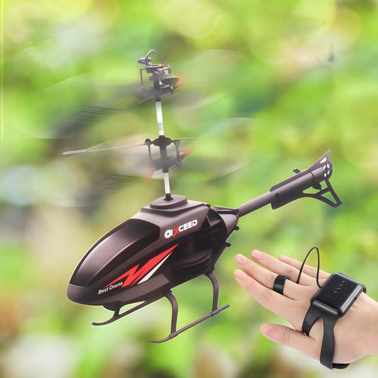 Remote Control Helicopter with Motion & Wrist Control – USB Rechargeable