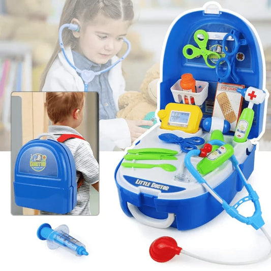 Doctor Medical Backpack Toy Set – Role Play Kit for Kids