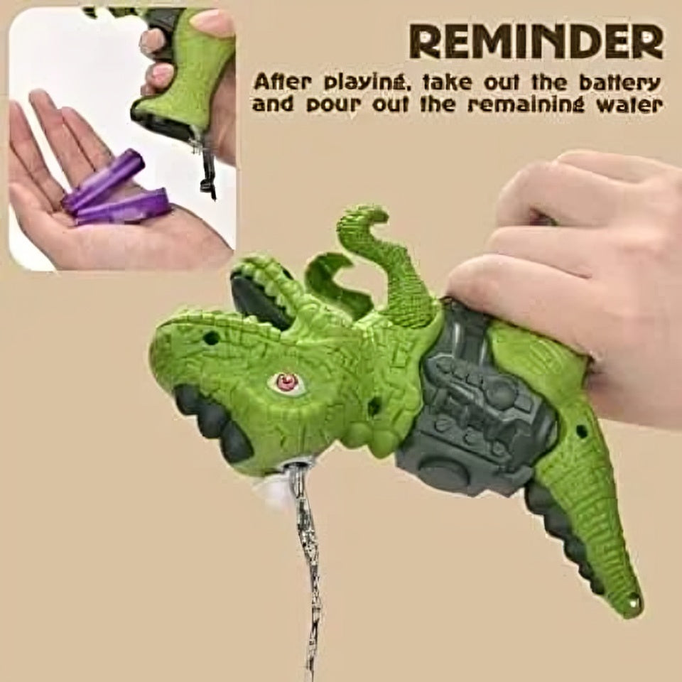 LED Mist-Spraying Dinosaur Toy with Sound & Light – Walking Dragon for Kids