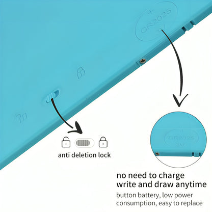 LCD Writing Tablet with Stylus – Drawing Pad for Kids & Adults (10” & 12”)